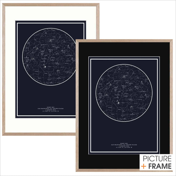 Starrymaps - Picture Frame - Picture Framer Perth