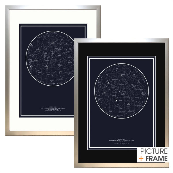 Starrymaps - Picture Frame - Picture Framer Perth